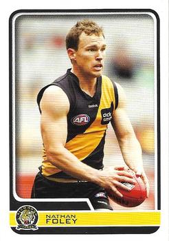 2010 Select Herald Sun AFL #139 Nathan Foley Front